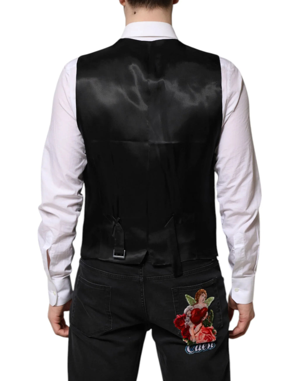 Dolce & Gabbana Black Single Breasted Suit 2 Piece Jacket - Zeiniez