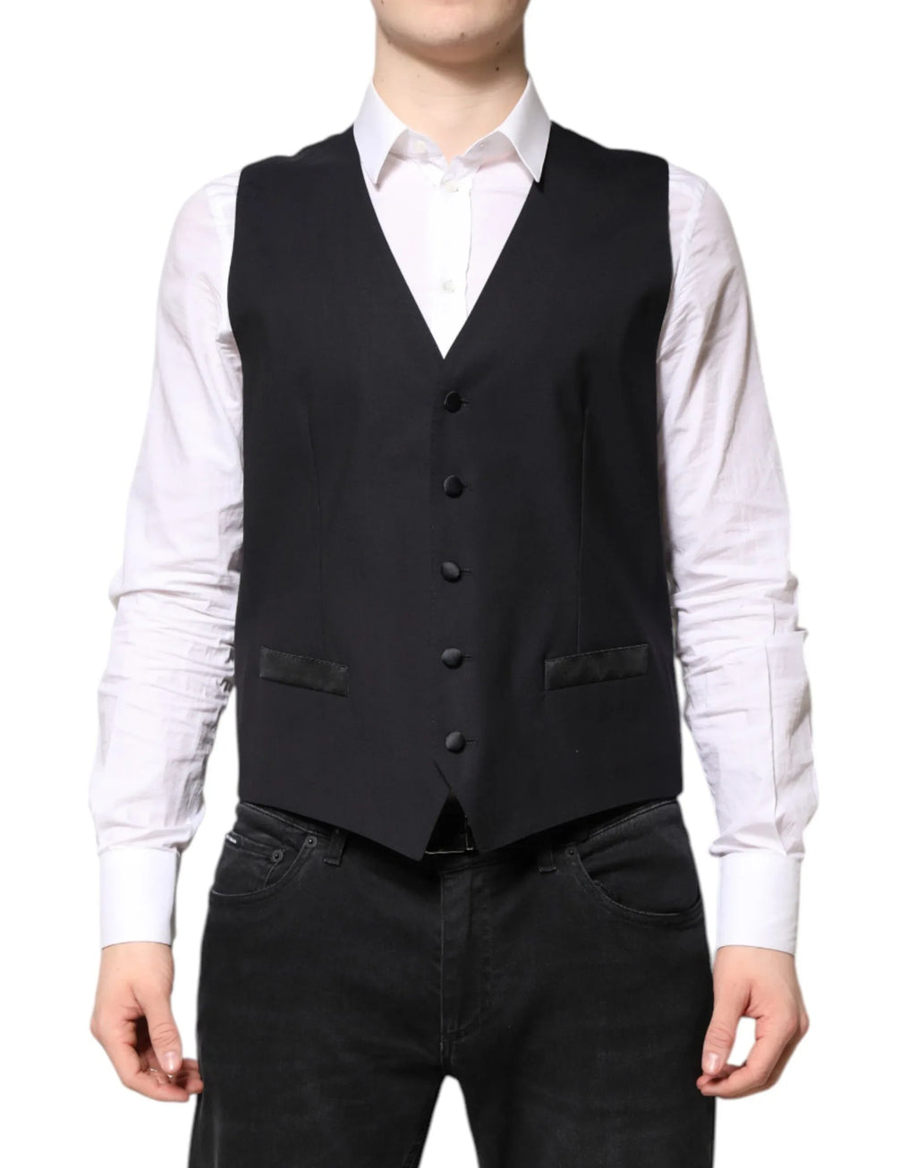 Dolce & Gabbana Dark Blue MARTINI Wool Suit 2 Piece Jacket - Zeiniez