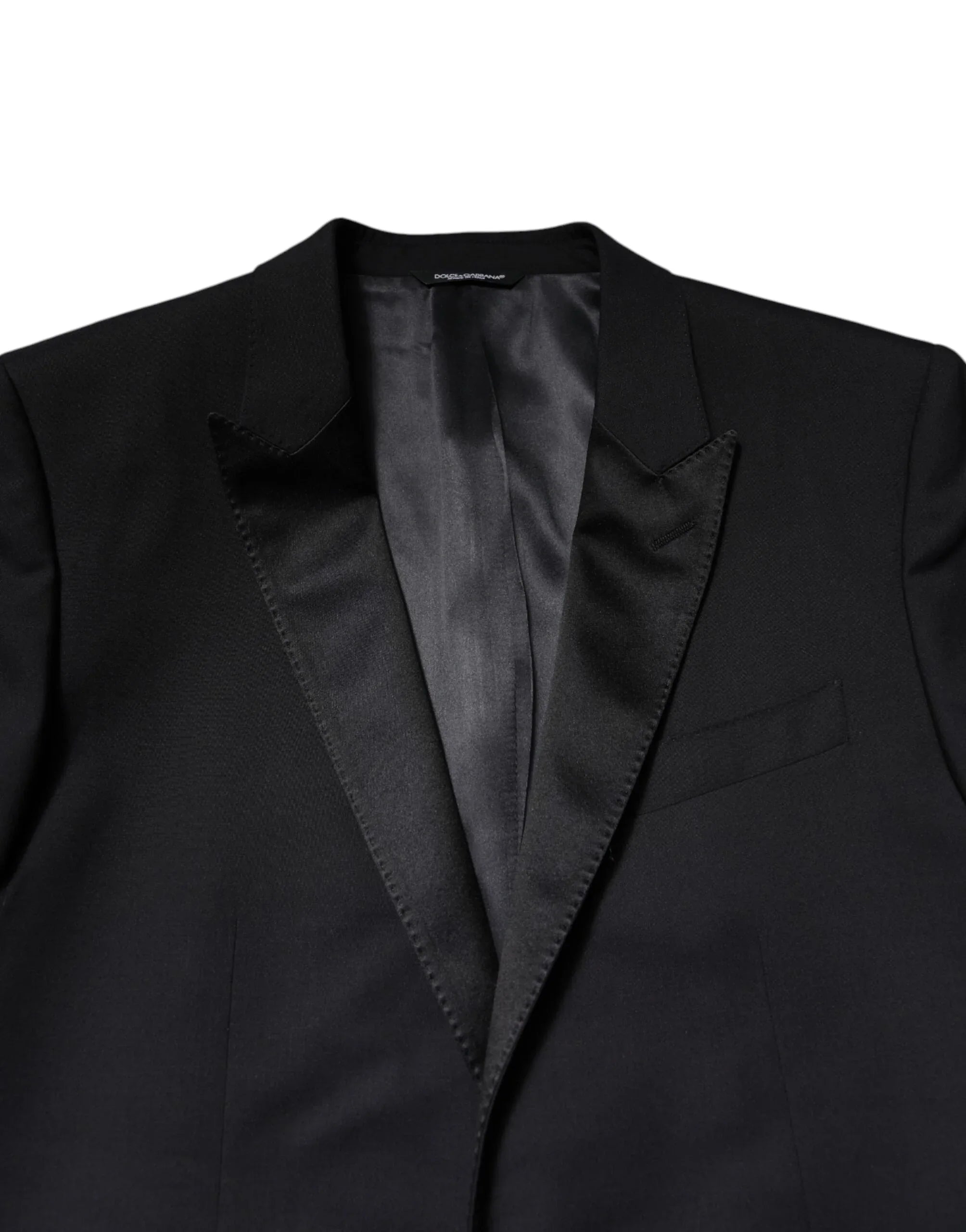 Dolce & Gabbana Dark Blue MARTINI Wool Suit 2 Piece Jacket - Zeiniez