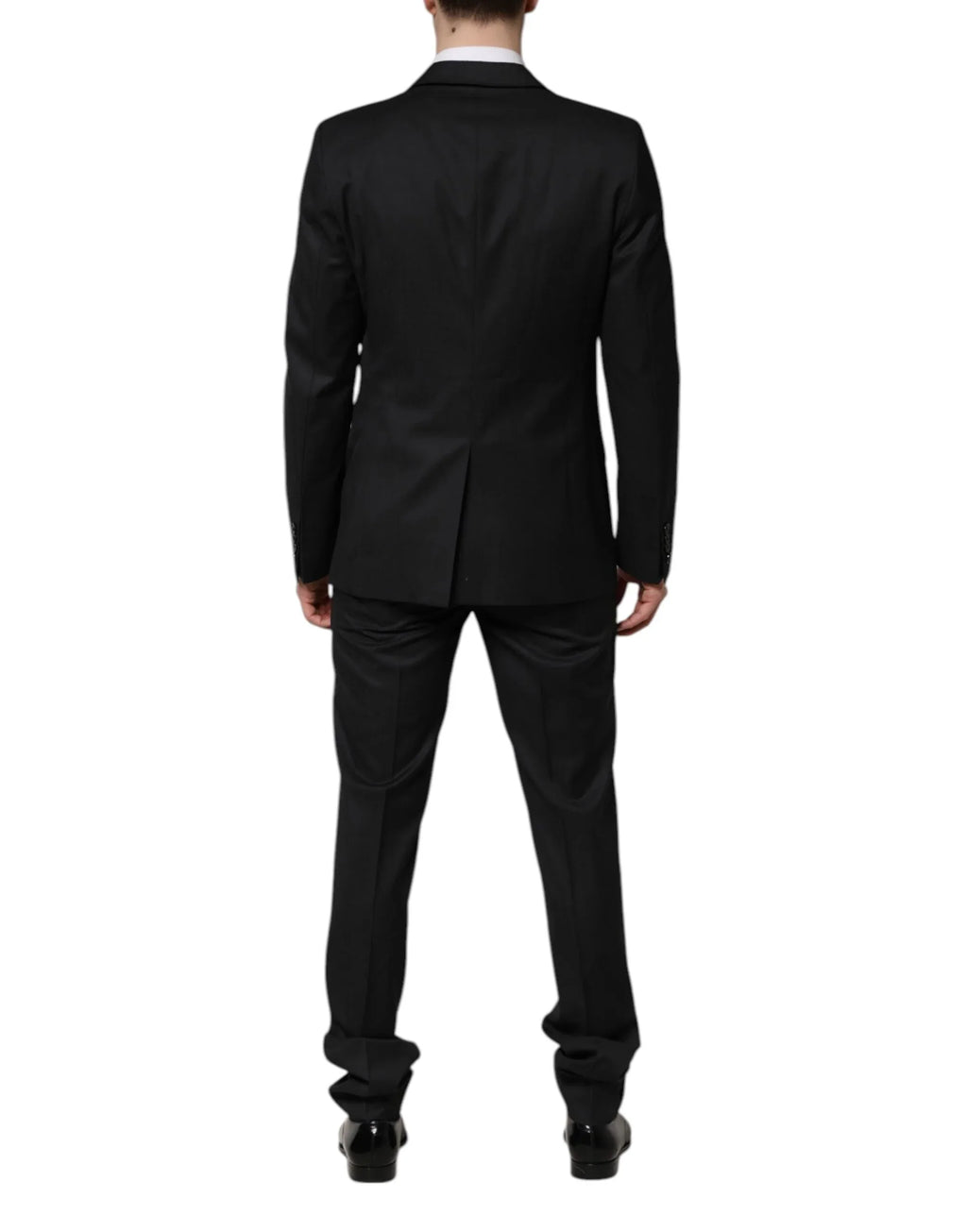 Dolce & Gabbana Dark Gray MARTINI 2 Pc Single Breasted Suit - Zeiniez