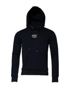 Dolce & Gabbana Black Crown Cotton Hooded Sweatshirt Sweater - Zeiniez