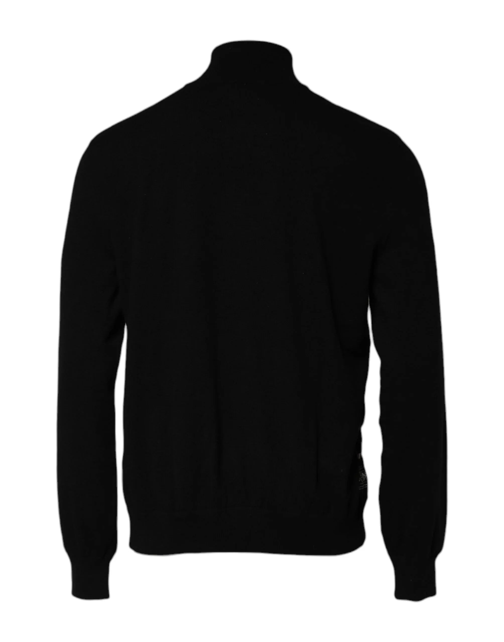 Dolce & Gabbana Black White Bandana Print Full Zip Sweater - Zeiniez