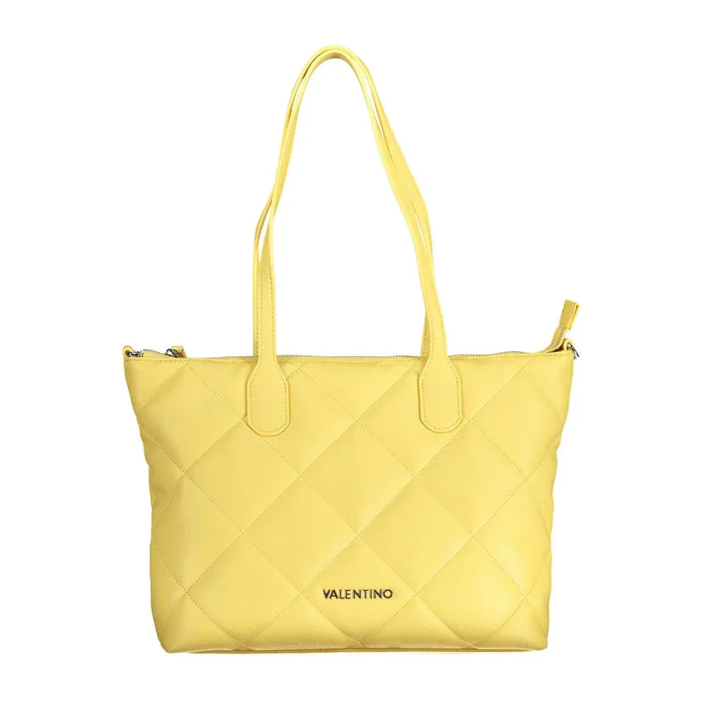 Mario Valentino Giallo Polyurethane Women Handbag - Zeiniez