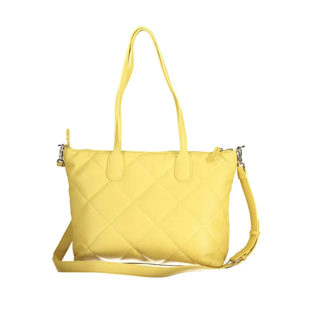 Mario Valentino Giallo Polyurethane Women Handbag - Zeiniez