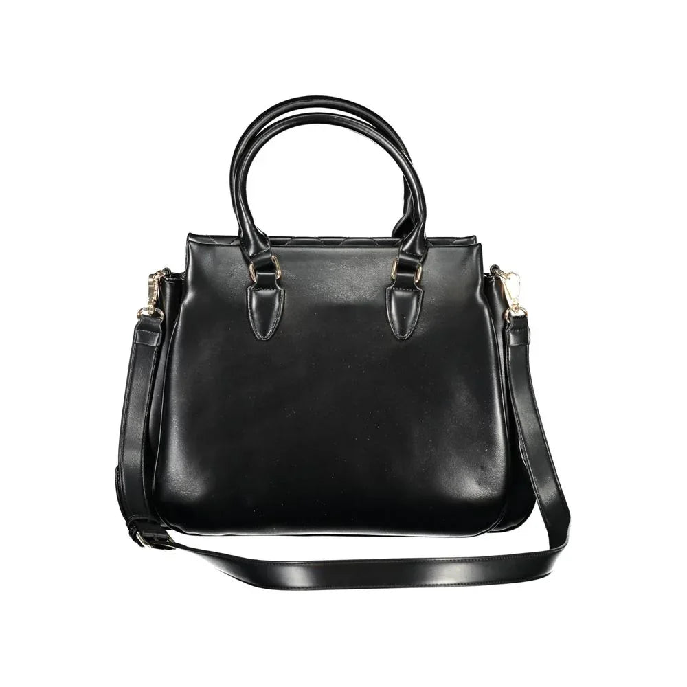Mario Valentino Nero Polyurethane Women Handbag - Zeiniez