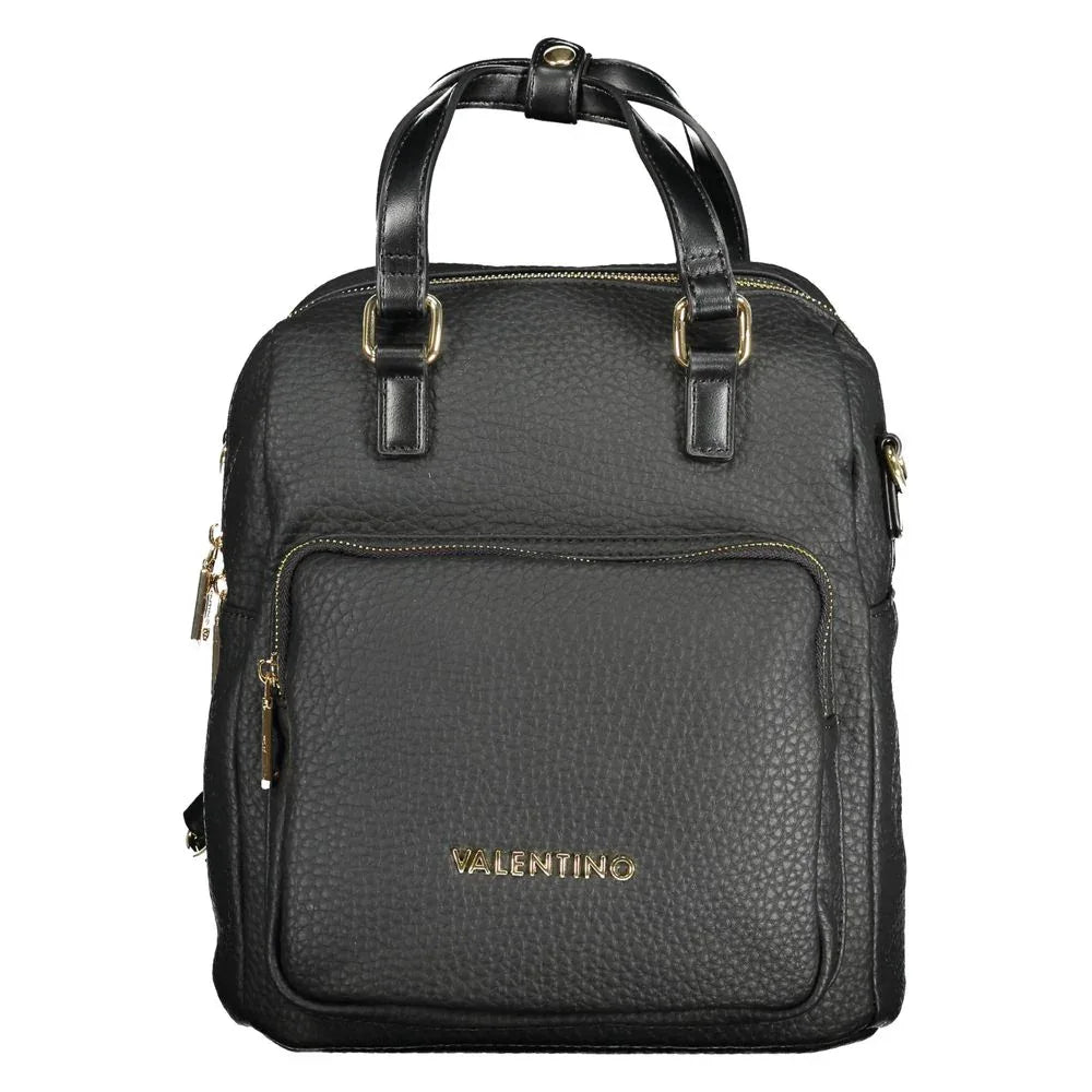 Mario Valentino Nero Poliuretano Women Backpack - Zeiniez