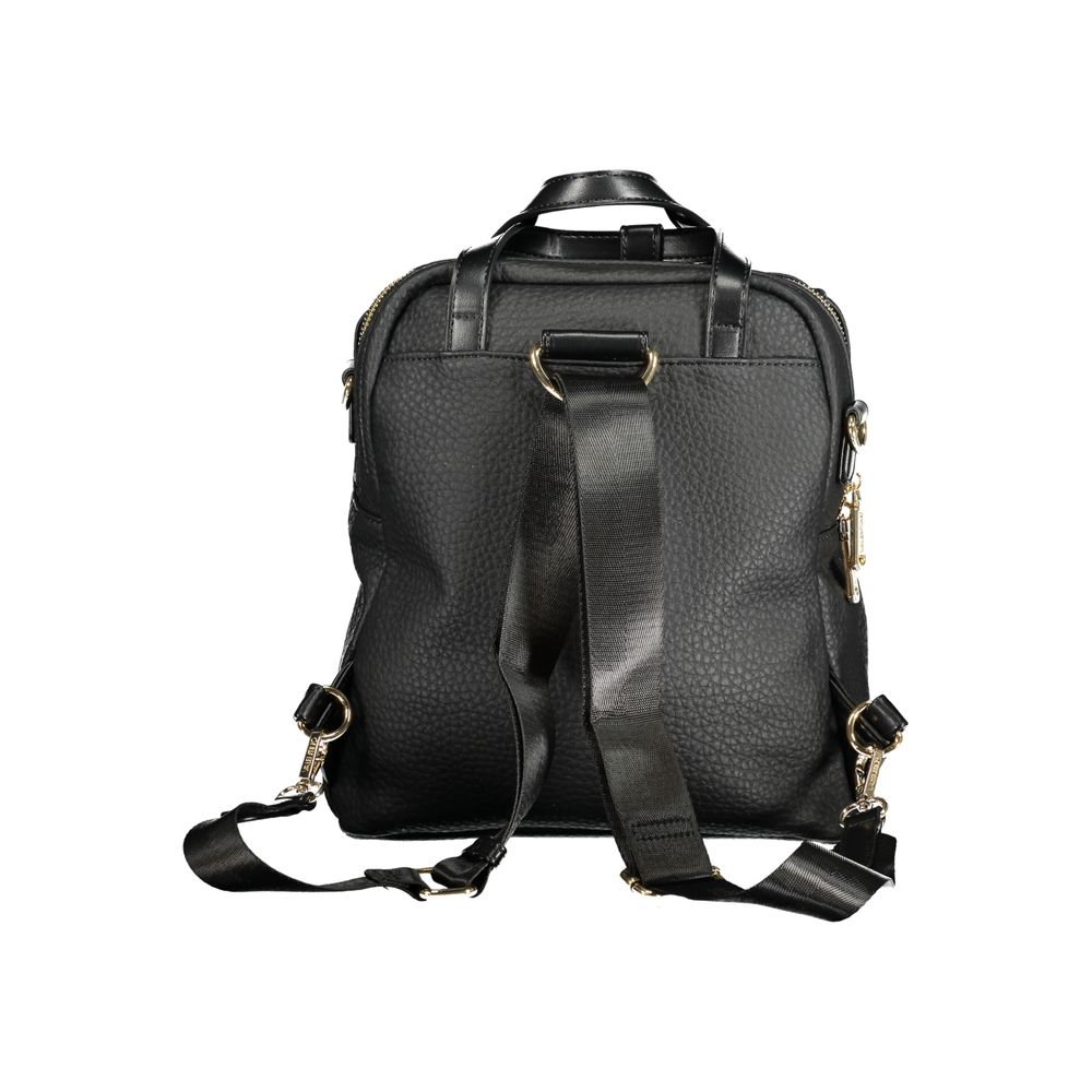 Mario Valentino Nero Poliuretano Women Backpack - Zeiniez