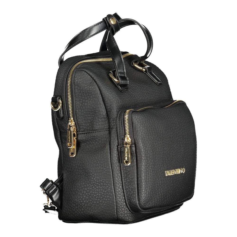 Mario Valentino Nero Poliuretano Women Backpack - Zeiniez