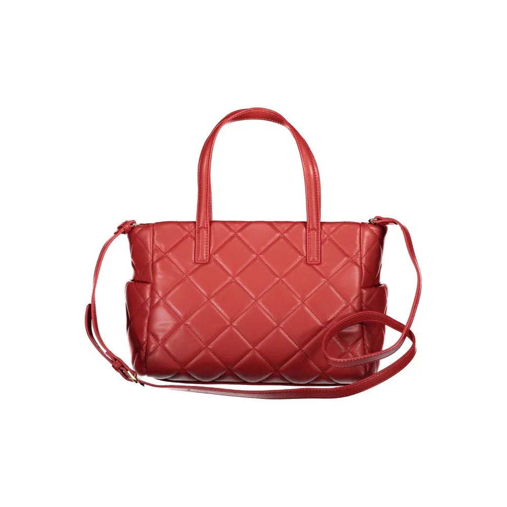 Mario Valentino Red Polyurethane Women Handbag - Zeiniez