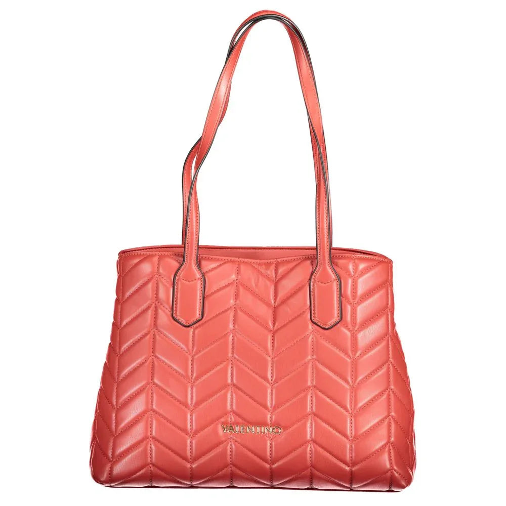 Mario Valentino Rosso Polyurethane Women Handbag - Zeiniez