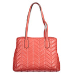 Mario Valentino Rosso Polyurethane Women Handbag - Zeiniez