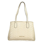 Mario Valentino Beige Polyurethane Women's Handbag - Zeiniez