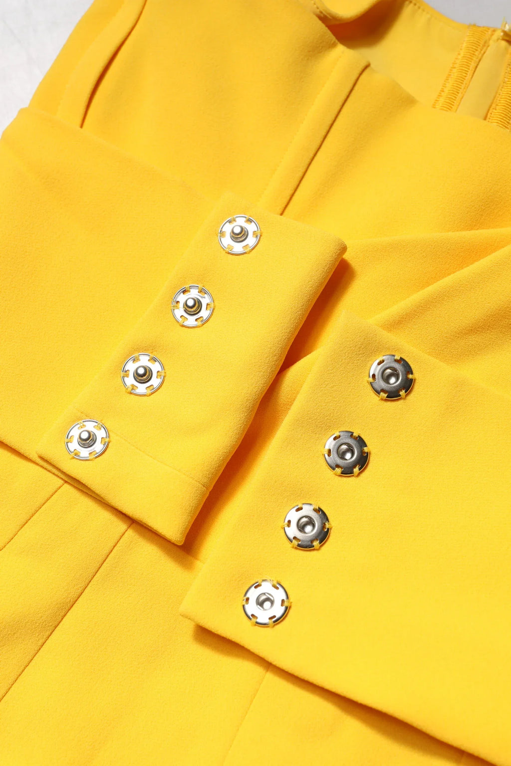 Dolce & Gabbana Yellow One Shoulder Side Slit Midi Dress - Zeiniez