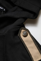 Dolce & Gabbana Black Logo Hooded Full Zip Sweatshirt Jacket - Zeiniez