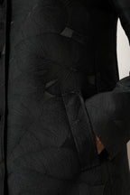 Dolce & Gabbana Black Single Breasted Trench Coat Jacket