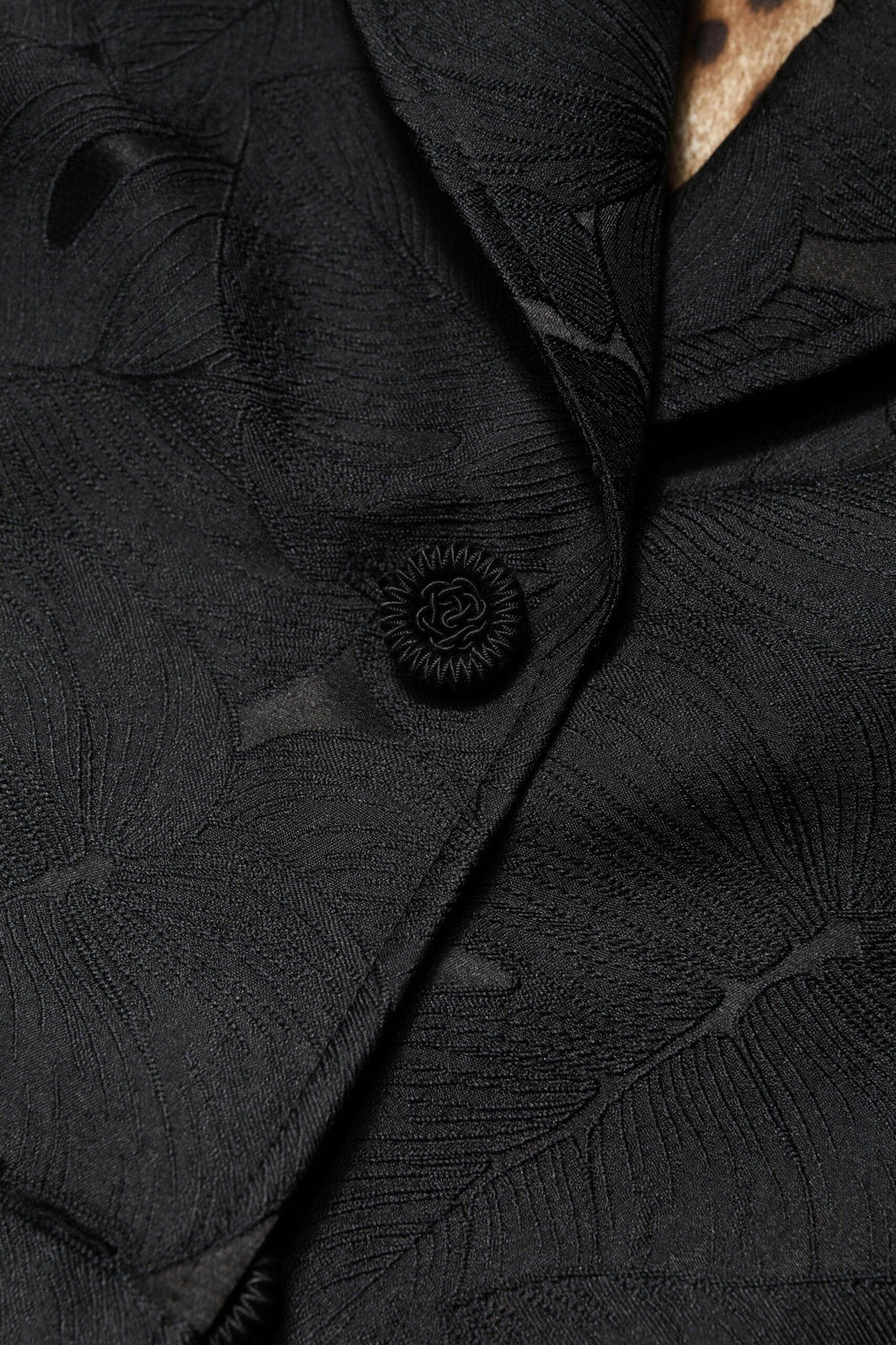 Dolce & Gabbana Black Single Breasted Trench Coat Jacket - Zeiniez