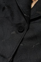 Dolce & Gabbana Black Single Breasted Trench Coat Jacket - Zeiniez