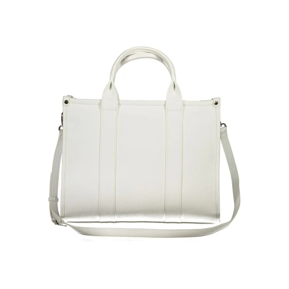 Mario Valentino Bianco Poliuretano Woman Handbag - Zeiniez