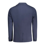 Guess Jeans Blue Cotton Men Jacket - Zeiniez
