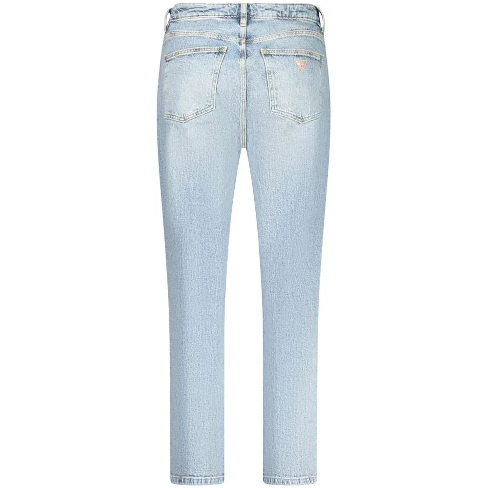 Guess Jeans Blue Cotton Women Jeans - Zeiniez