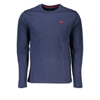 La Martina Regal Blue Crew Neck Embroidered Tee - Zeiniez