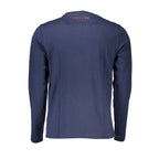 La Martina Regal Blue Crew Neck Embroidered Tee - Zeiniez