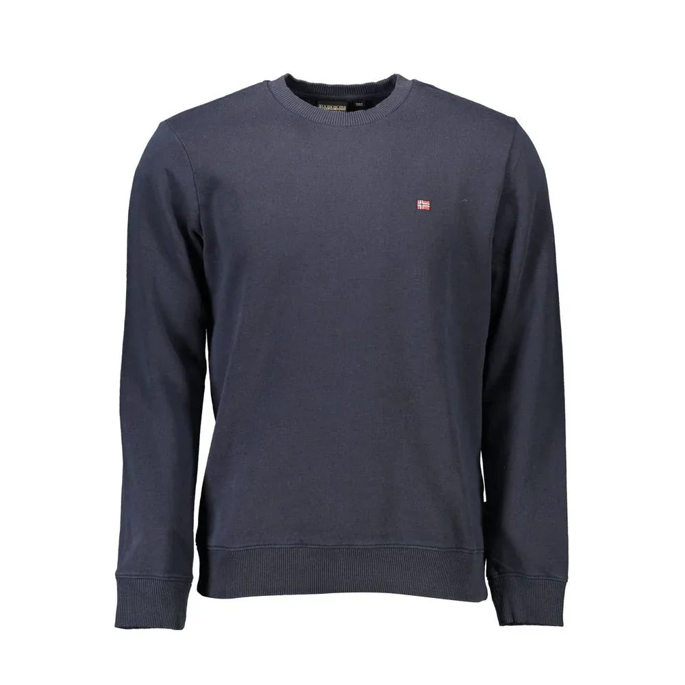 Napapijri Blue Cotton Men's Sweatshirt - Zeiniez