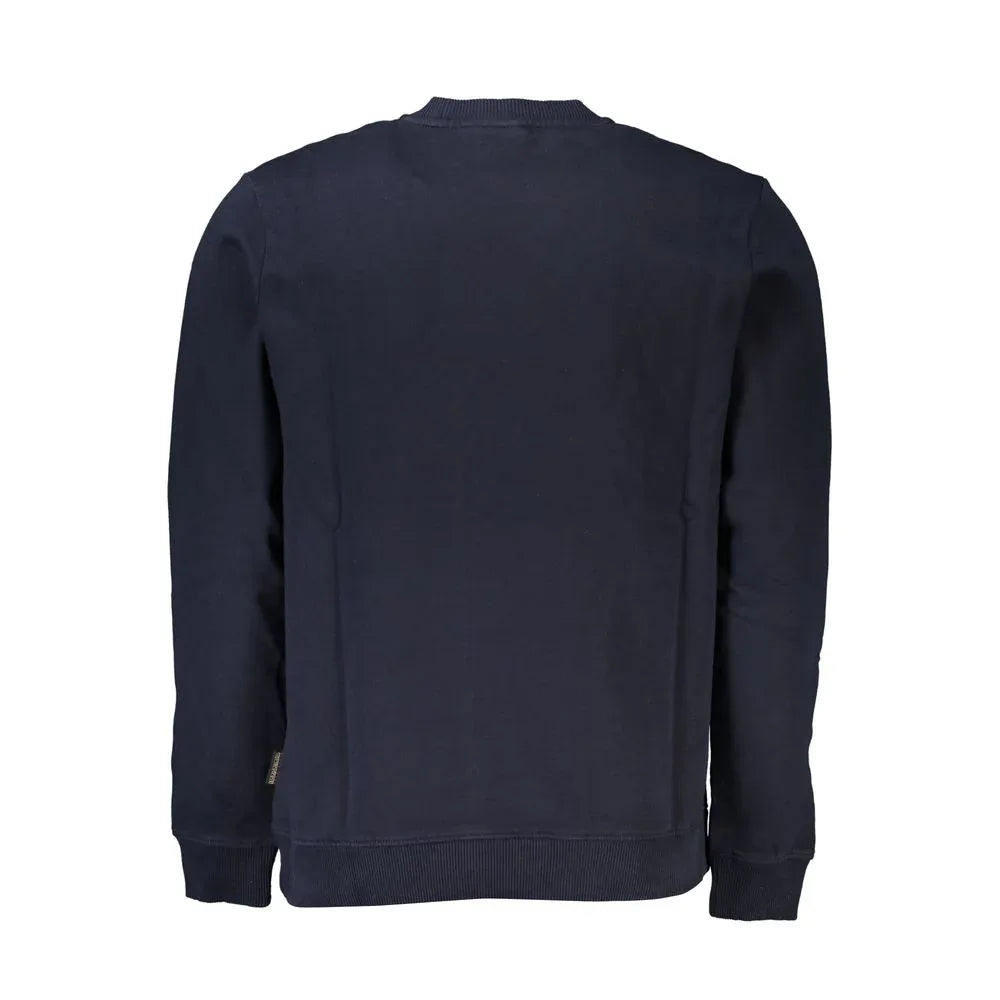 Napapijri Blue Cotton Men's Sweatshirt - Zeiniez