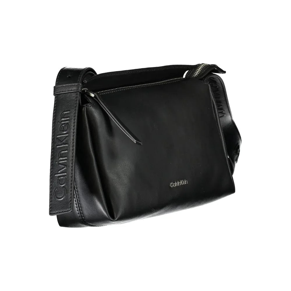 Calvin Klein Black Polyester Women Shoulder Bag - Zeiniez