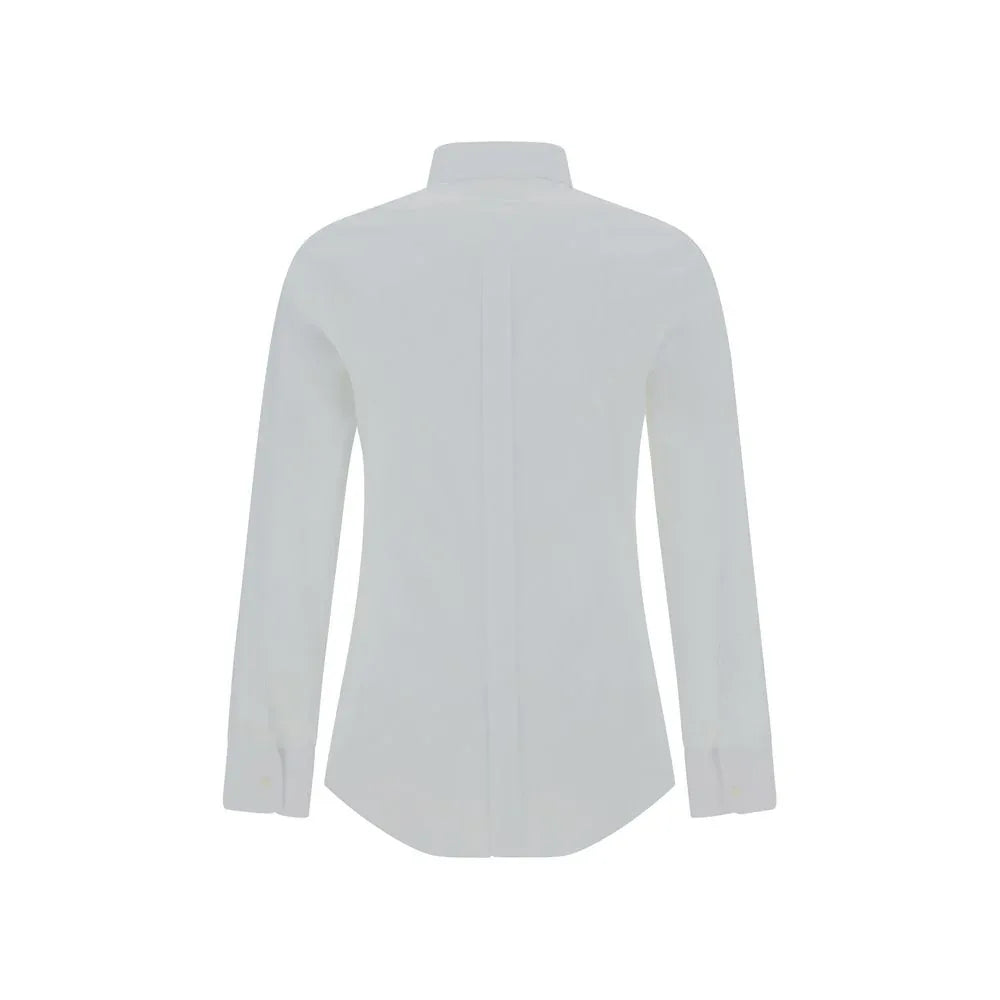 Dolce & Gabbana White Elastane Dress Shirt - Zeiniez
