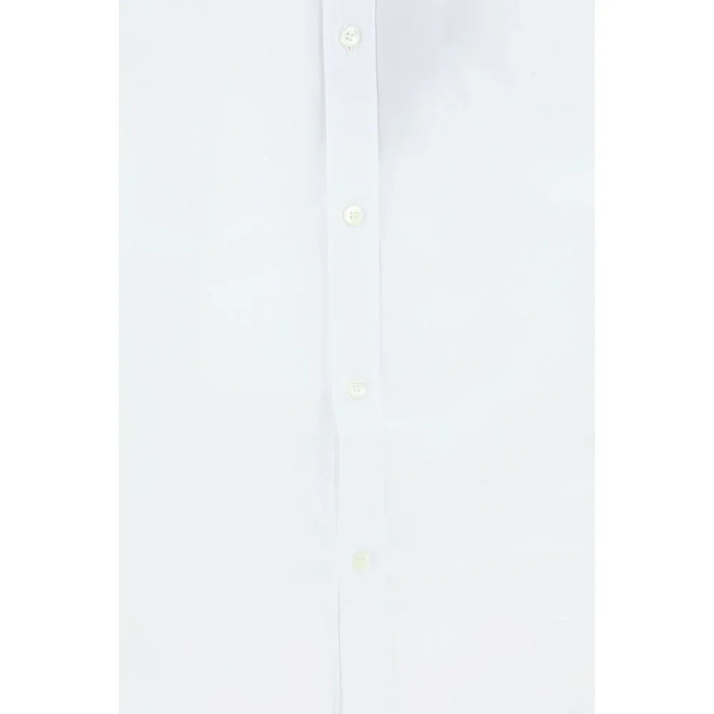 Dolce & Gabbana White Elastane Dress Shirt - Zeiniez