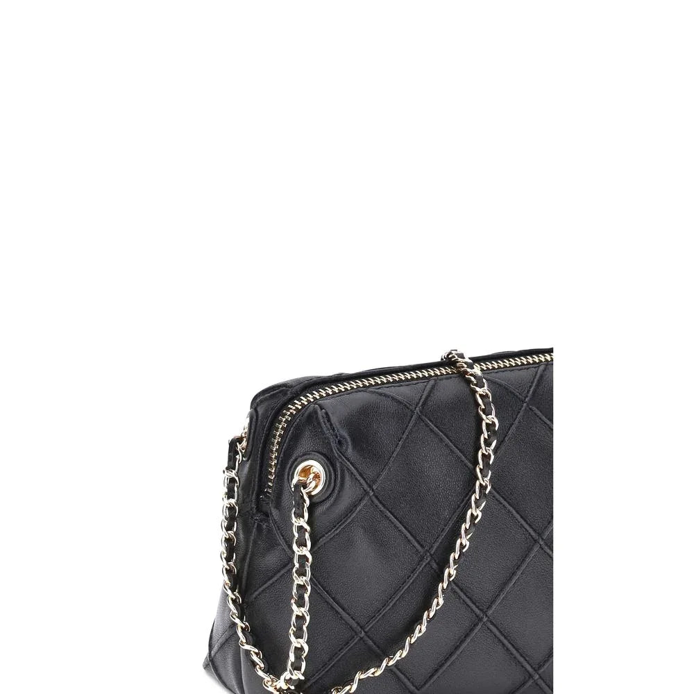 Tory Burch Black Calf Leather Bos Taurus Shoulder Bag - Zeiniez