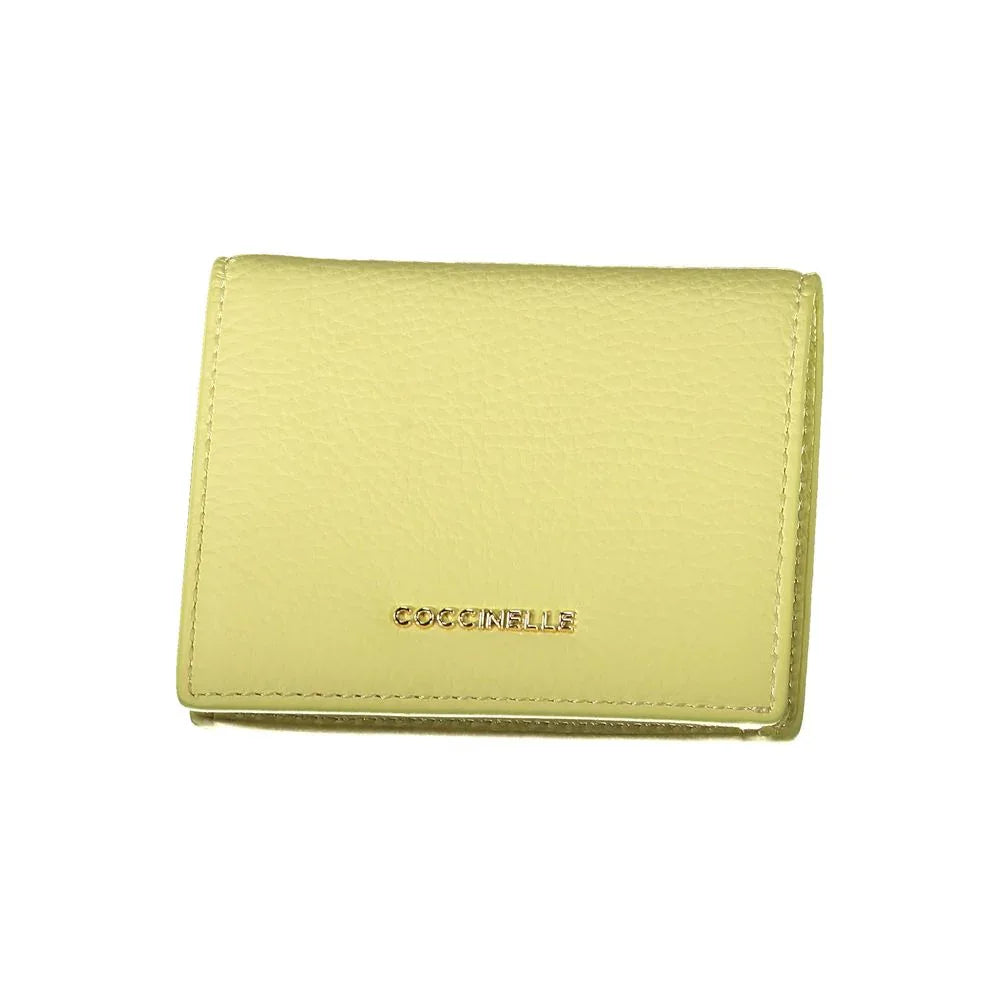 Coccinelle Giallo Leather Women Wallet - Zeiniez