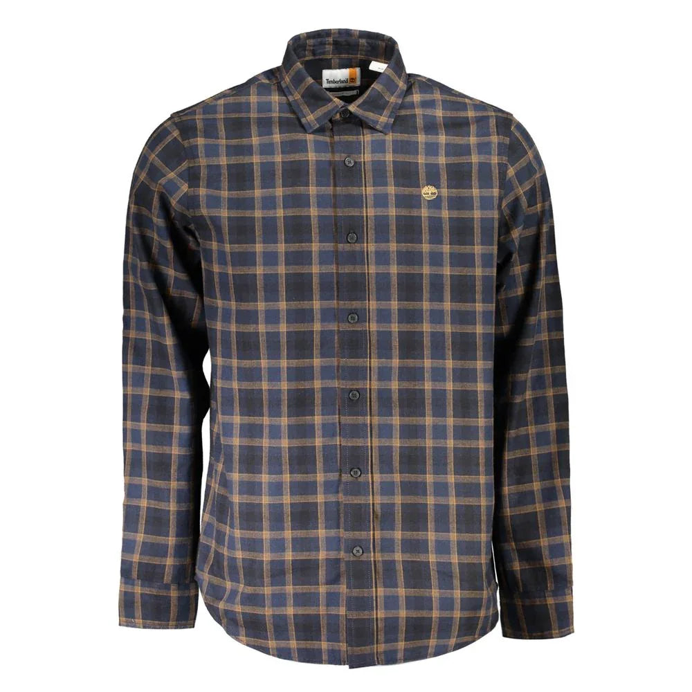 Timberland Blue Cotton Men's Shirt - Zeiniez