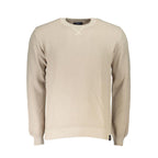 North Sails Beige Organic Cotton Men's Sweater - Zeiniez