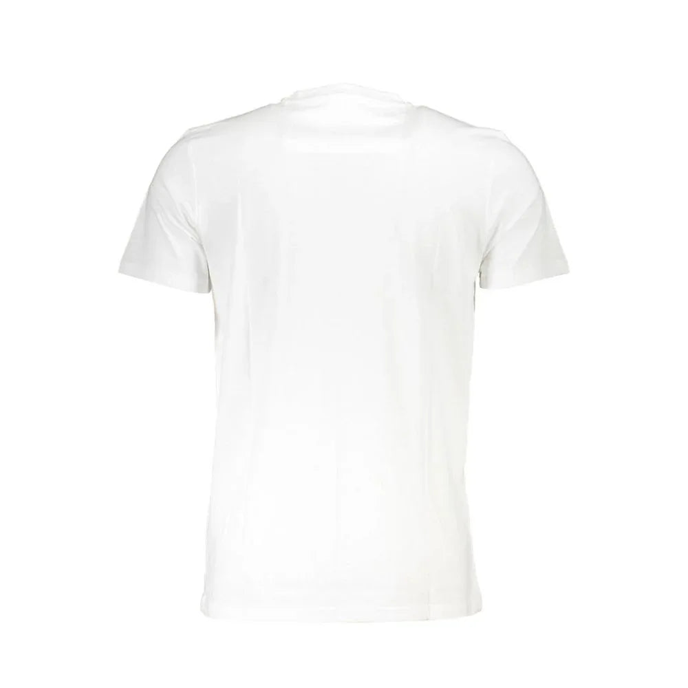 Cavalli Class Bianco Cotton Men T-Shirt - Zeiniez