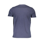 North Sails Blu Cotton Men T-Shirt - Zeiniez