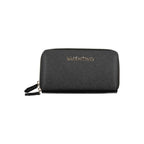 Mario Valentino Black Polyurethane Women Wallet