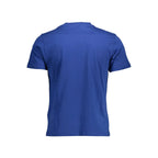 North Sails Blue Cotton Men T-Shirt - Zeiniez