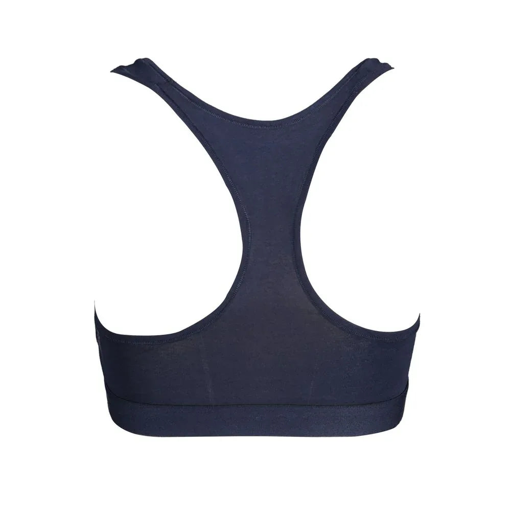 Tommy Hilfiger Blu Cotone Women Sports Bra - Zeiniez