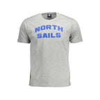 North Sails Grigio Cotton Men T-Shirt - Zeiniez