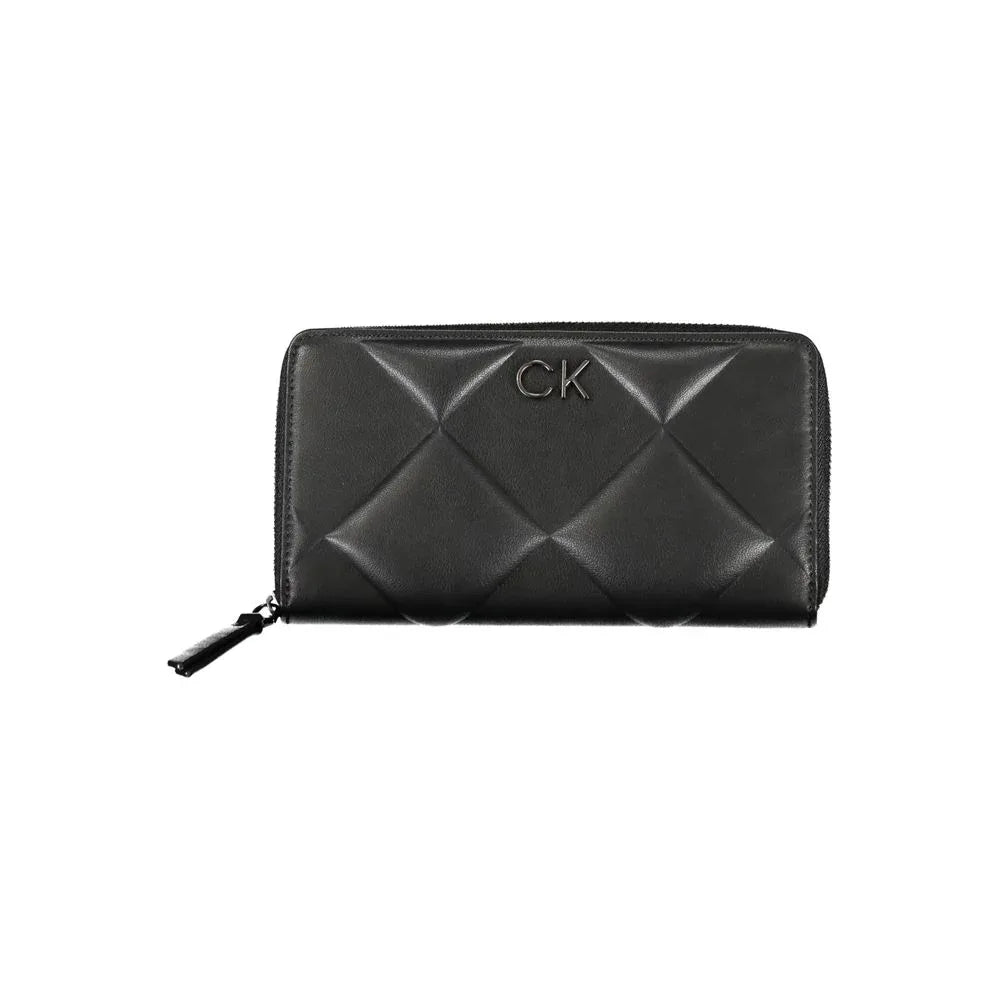 Calvin Klein Black Polyester Women Wallet - Zeiniez