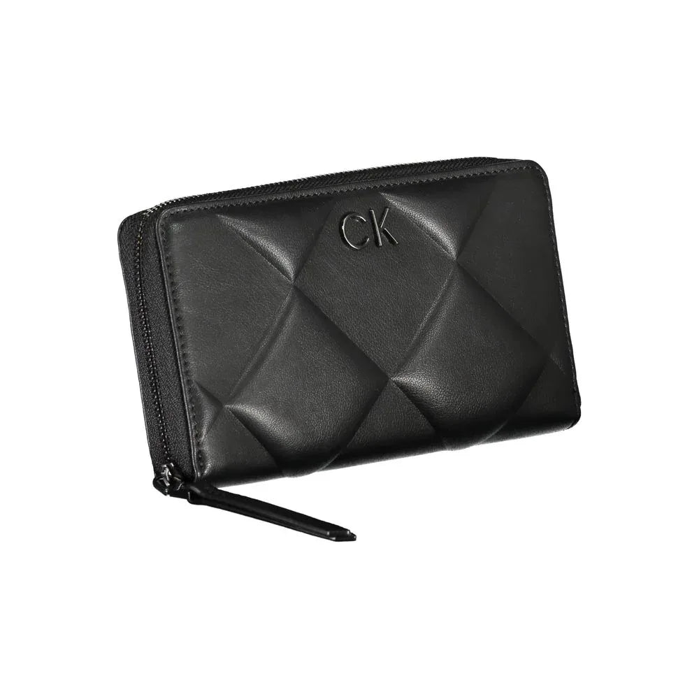 Calvin Klein Black Polyester Women Wallet - Zeiniez