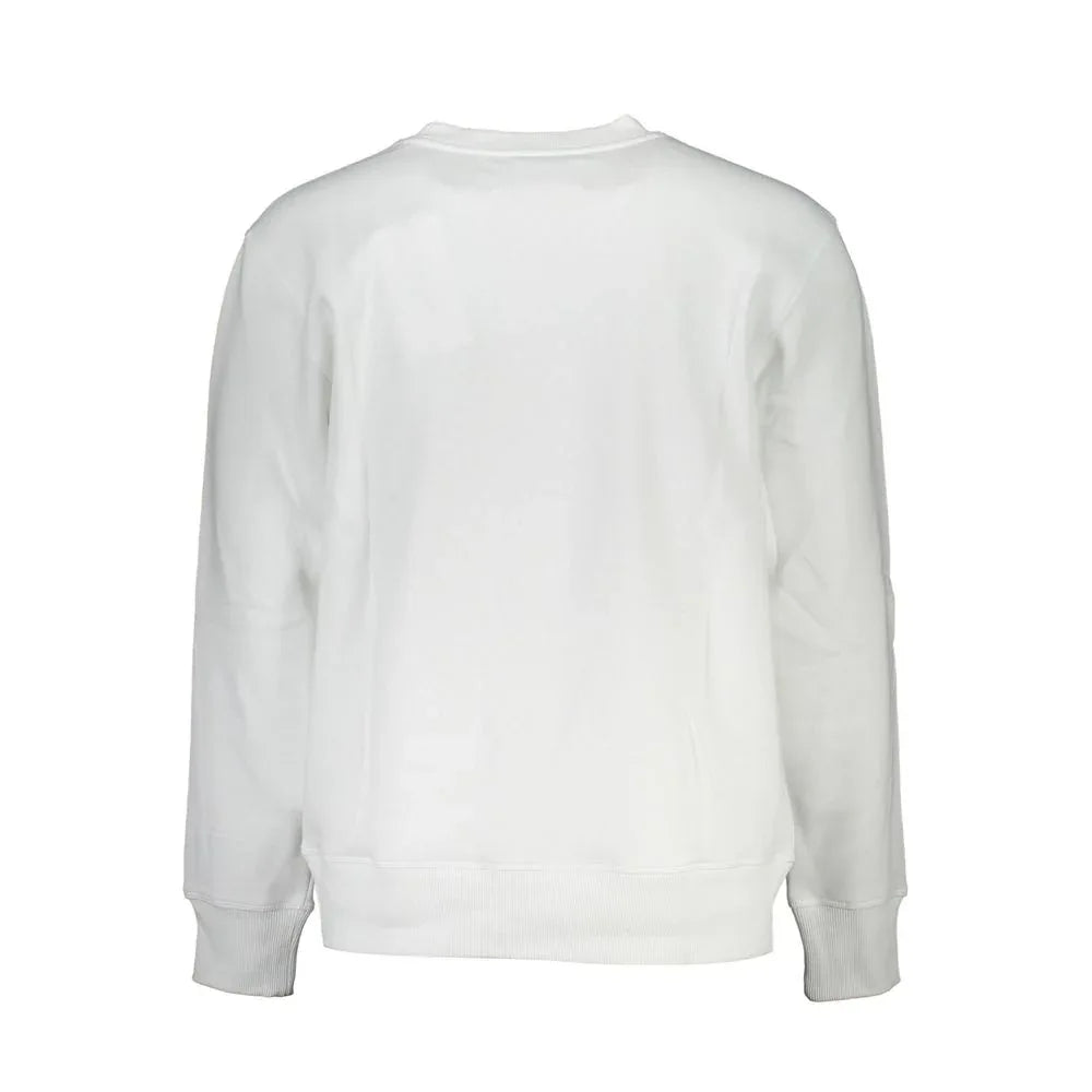 Calvin Klein White Cotton Men's Sweatshirt - Zeiniez