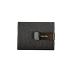 Calvin Klein Sleek Leather Card Holder with Money Clip - Zeiniez