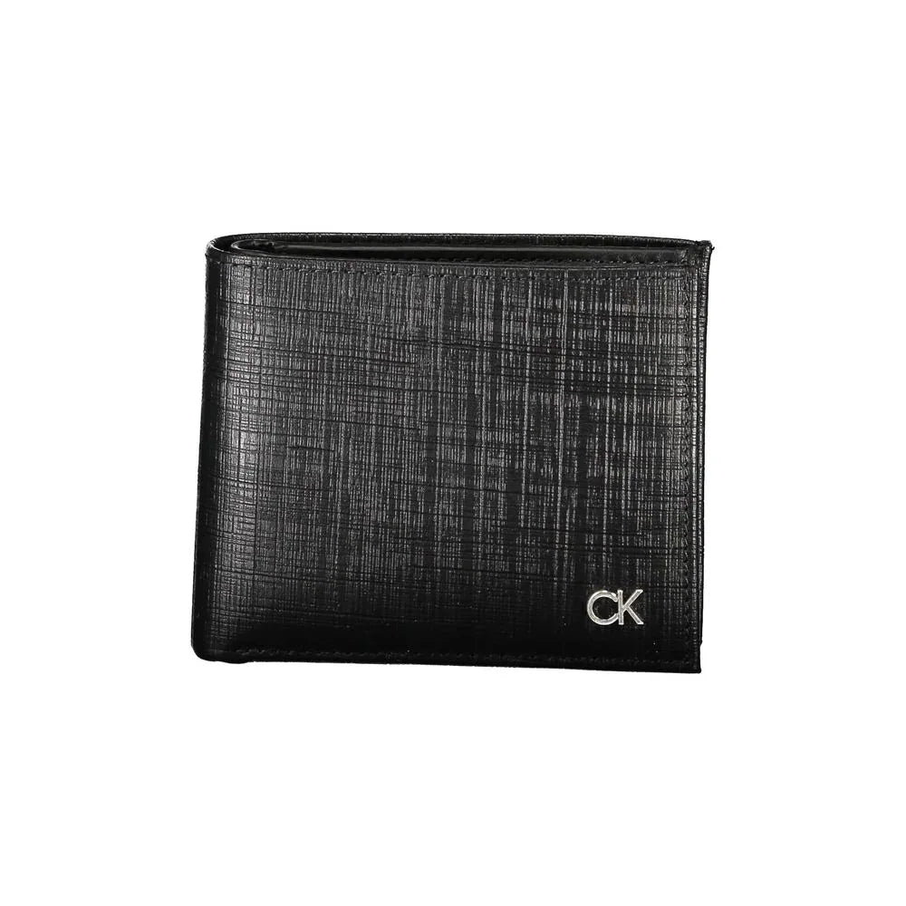 Calvin Klein Nero Leather Men's Wallet - Zeiniez