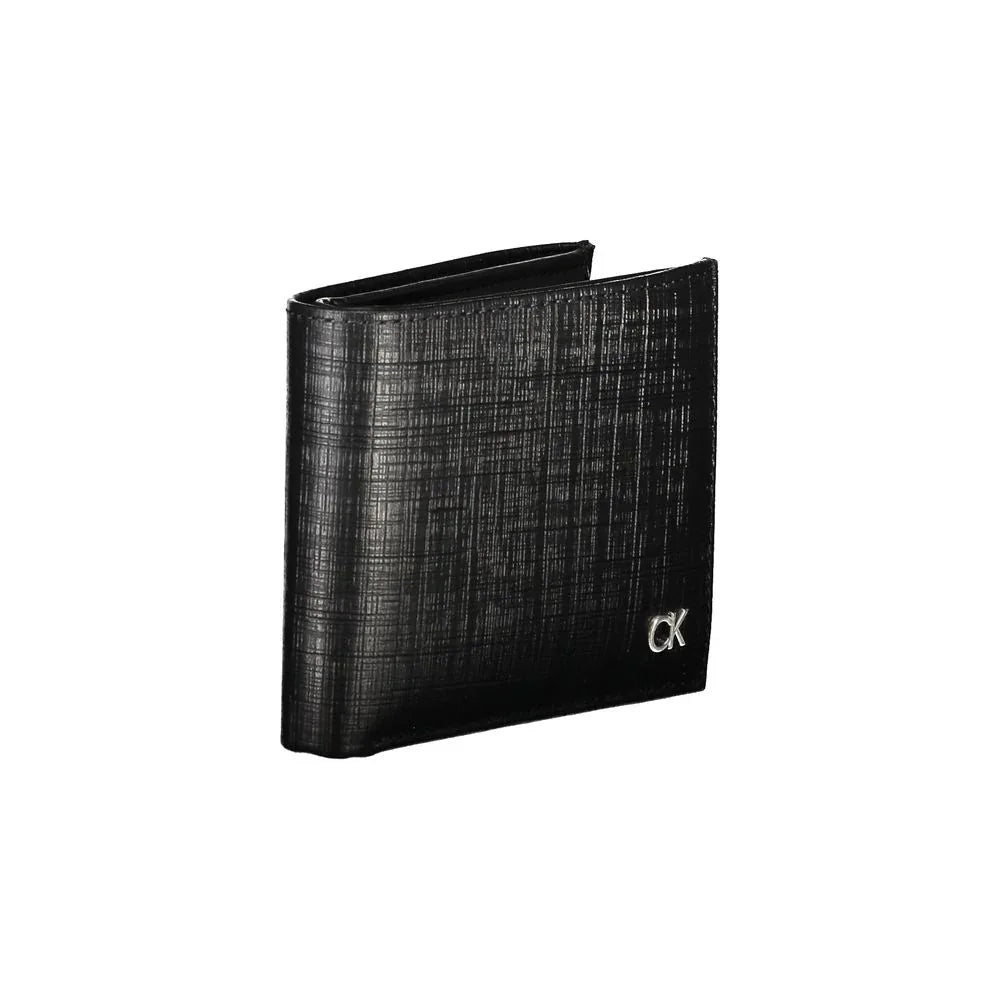 Calvin Klein Nero Leather Men's Wallet - Zeiniez