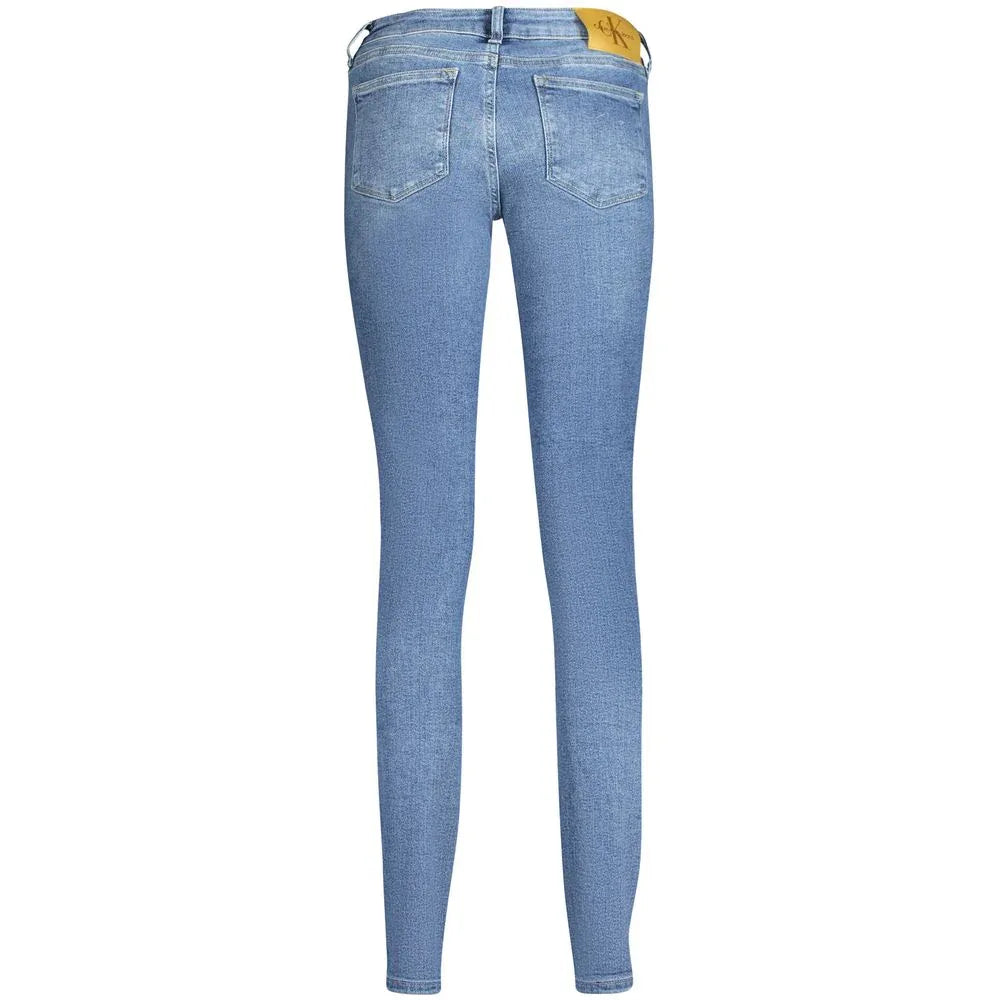 Calvin Klein Blu Cotton Women Jeans - Zeiniez
