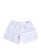 Dolce & Gabbana White Cotton Regular Boxer Shorts Underwear - Zeiniez