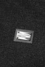 Dolce & Gabbana Black DG Logo Plaque Hooded Bomber Jacket - Zeiniez